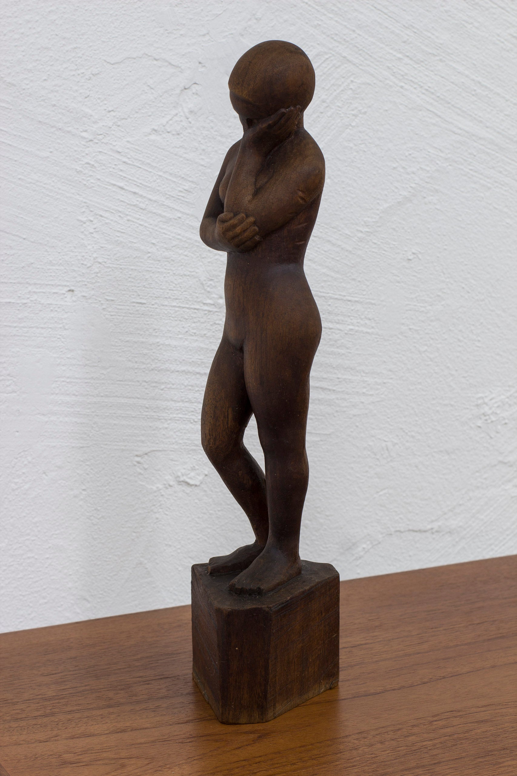 Danish 1920s wooden sculpture