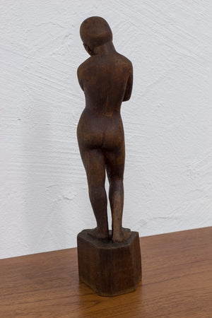 Danish 1920s wooden sculpture