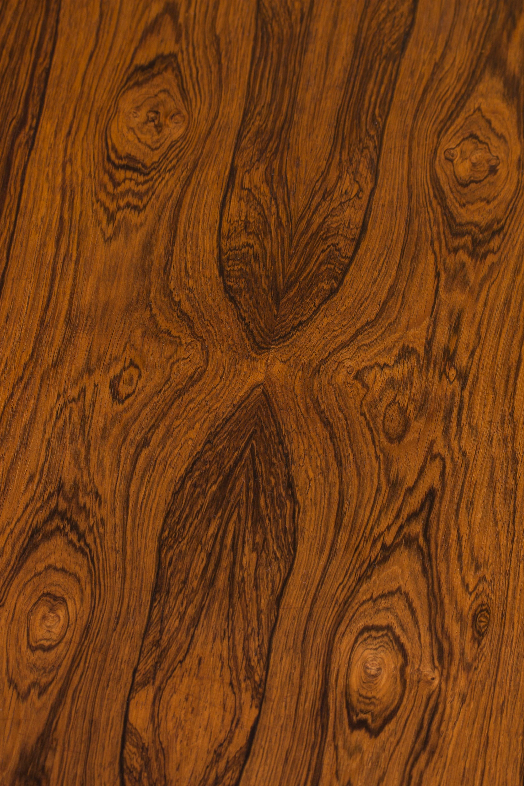 Palisander dining table by H. W Klein.