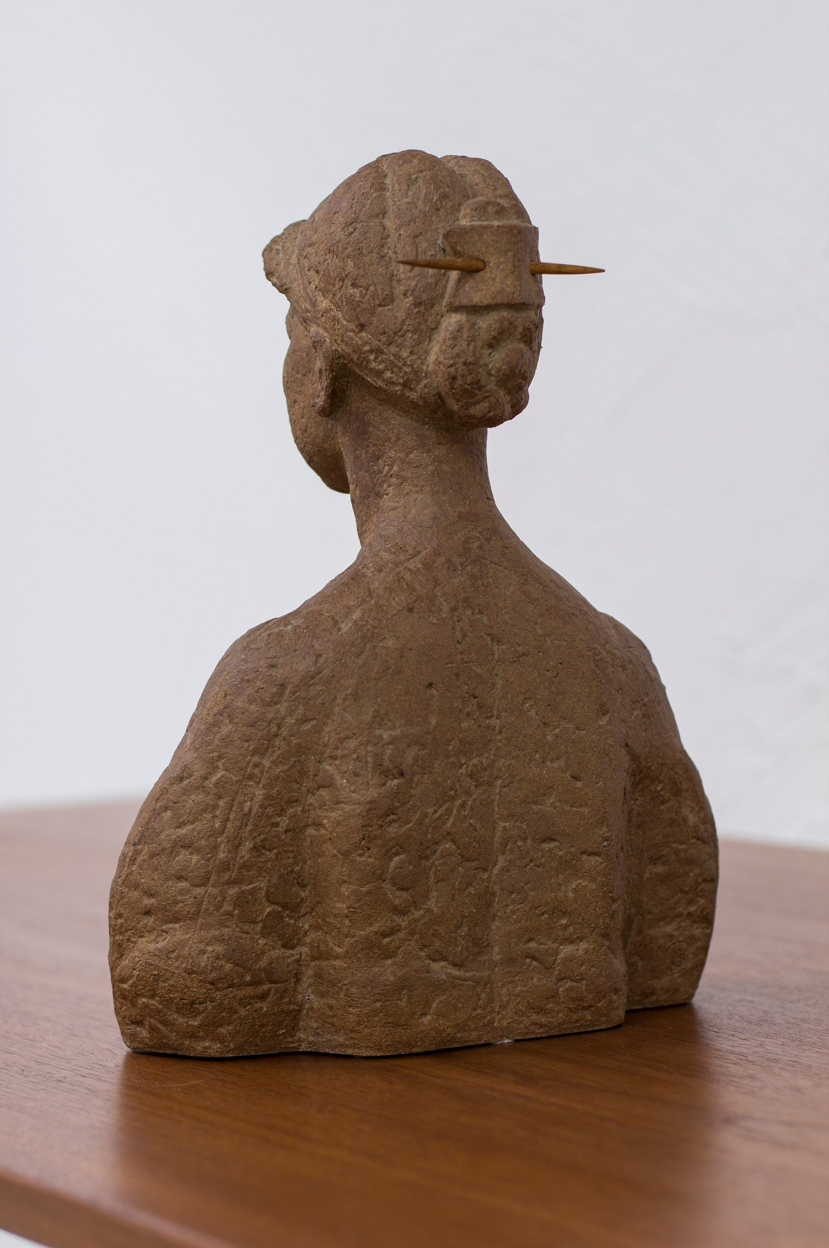 Stoneware bust by Liss Eriksson