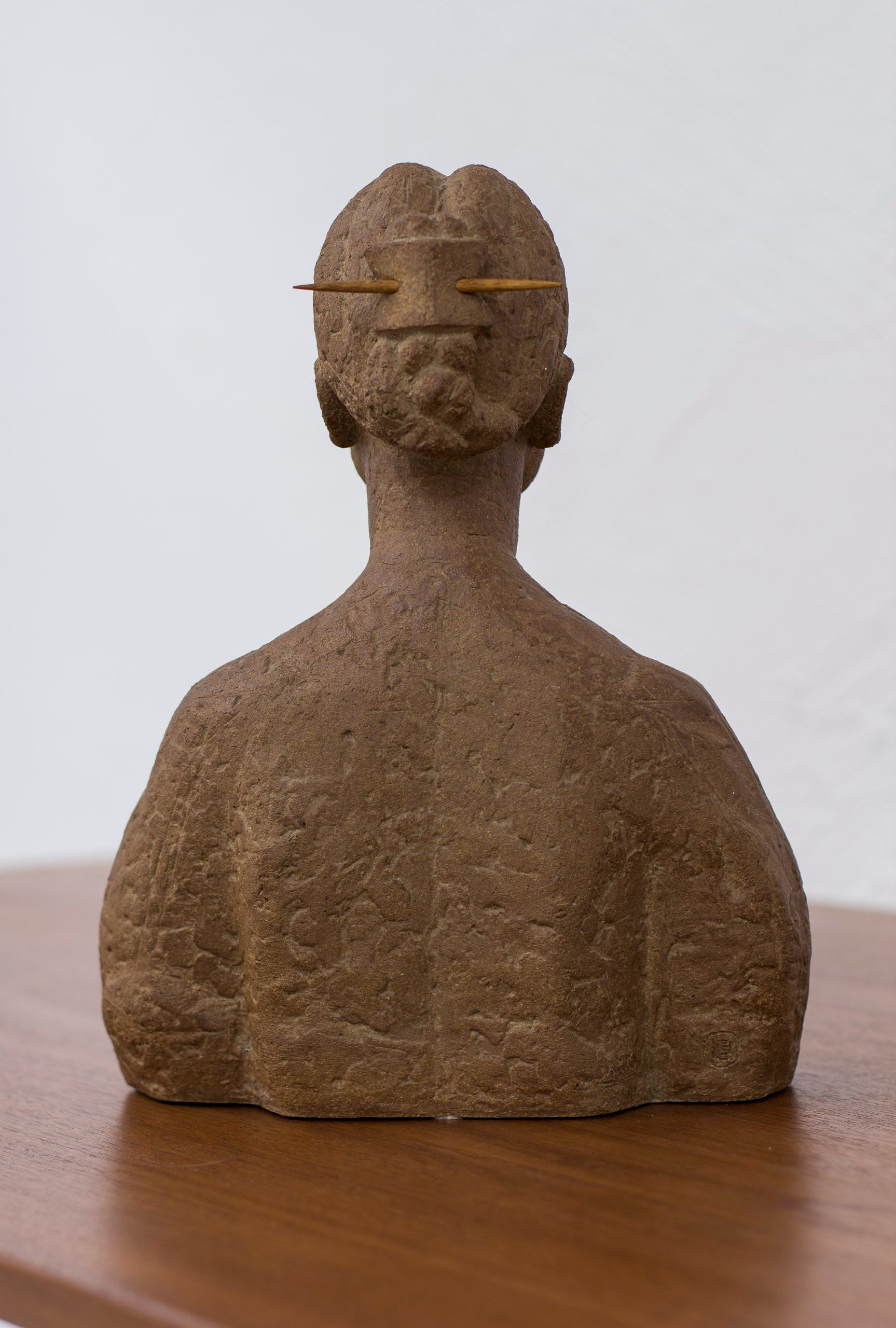 Stoneware bust by Liss Eriksson