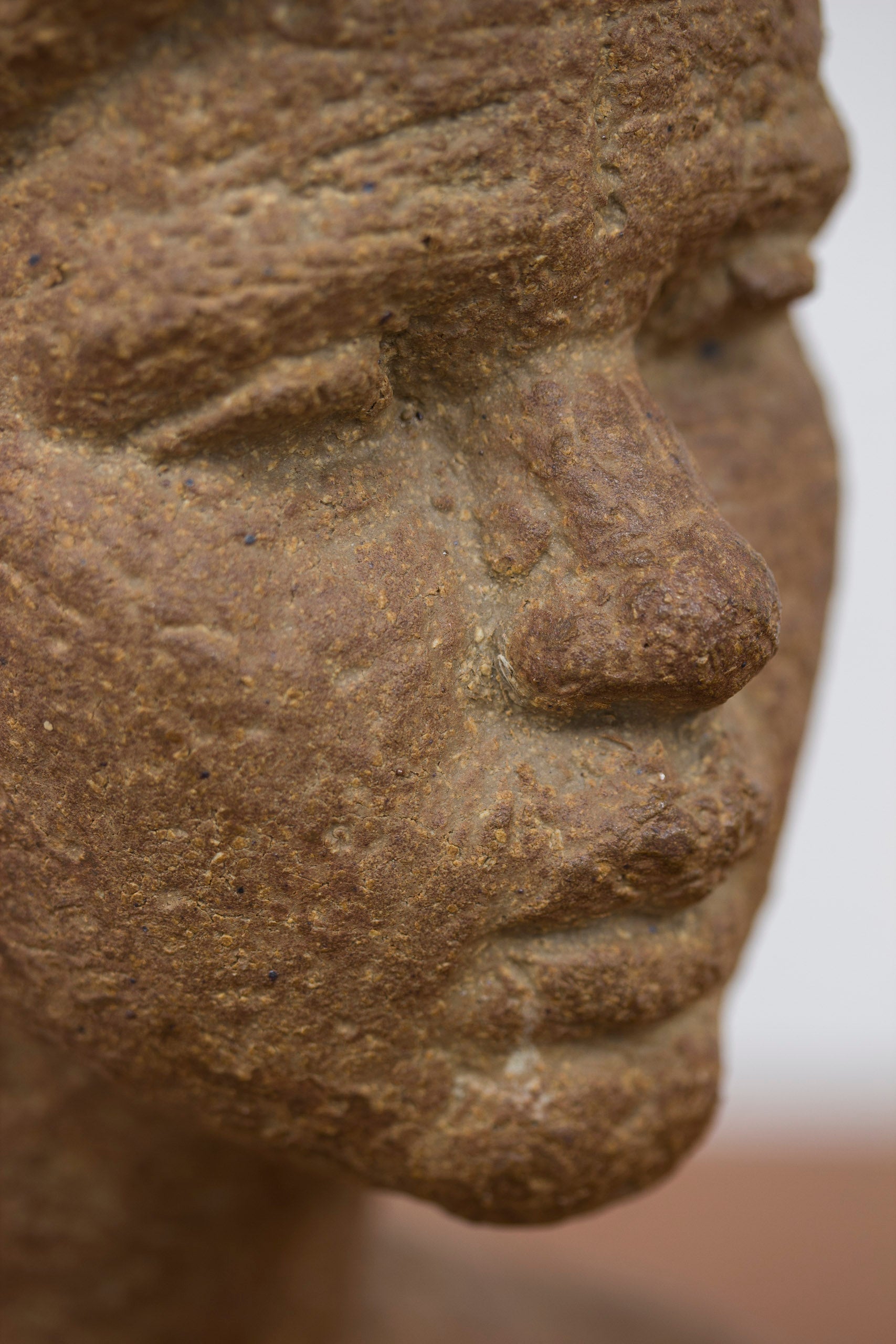 Stoneware bust by Liss Eriksson