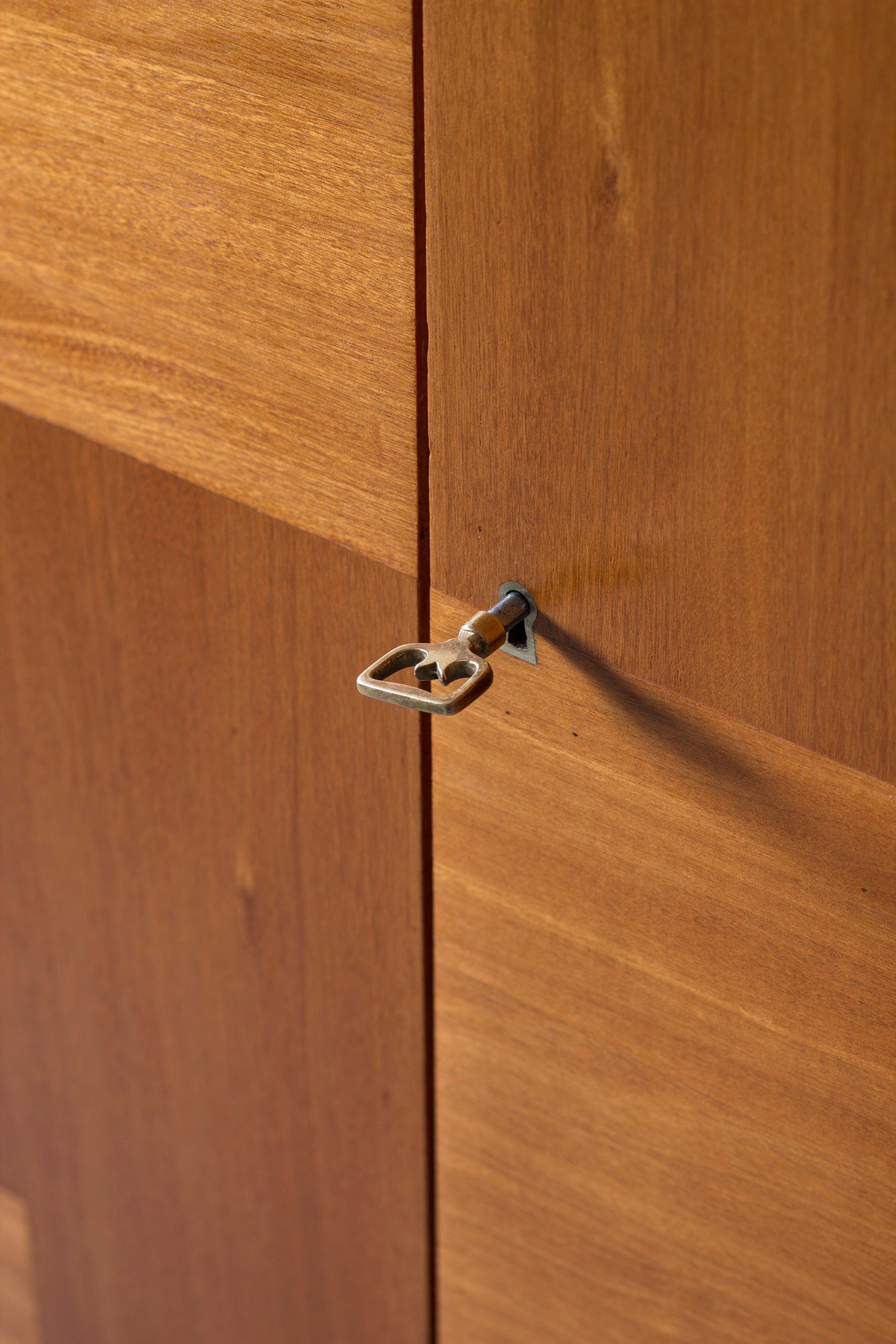 1940s Swedish modern cabinet in elm