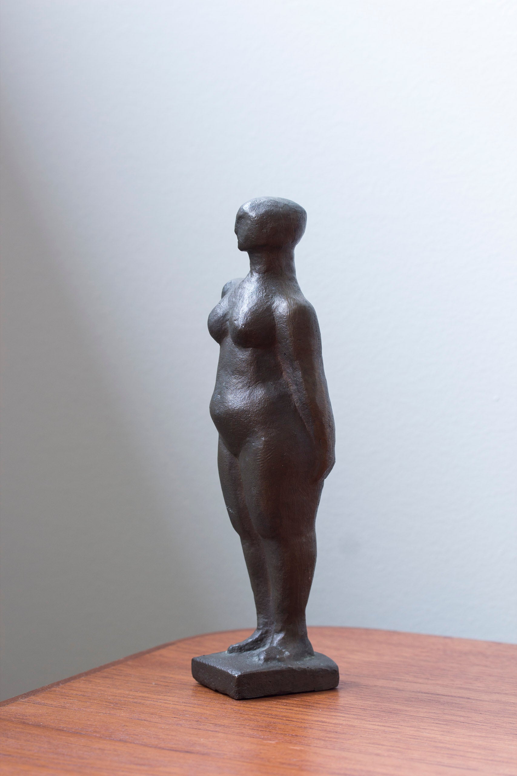 SOLD - "Belle femme" bronze sculpture