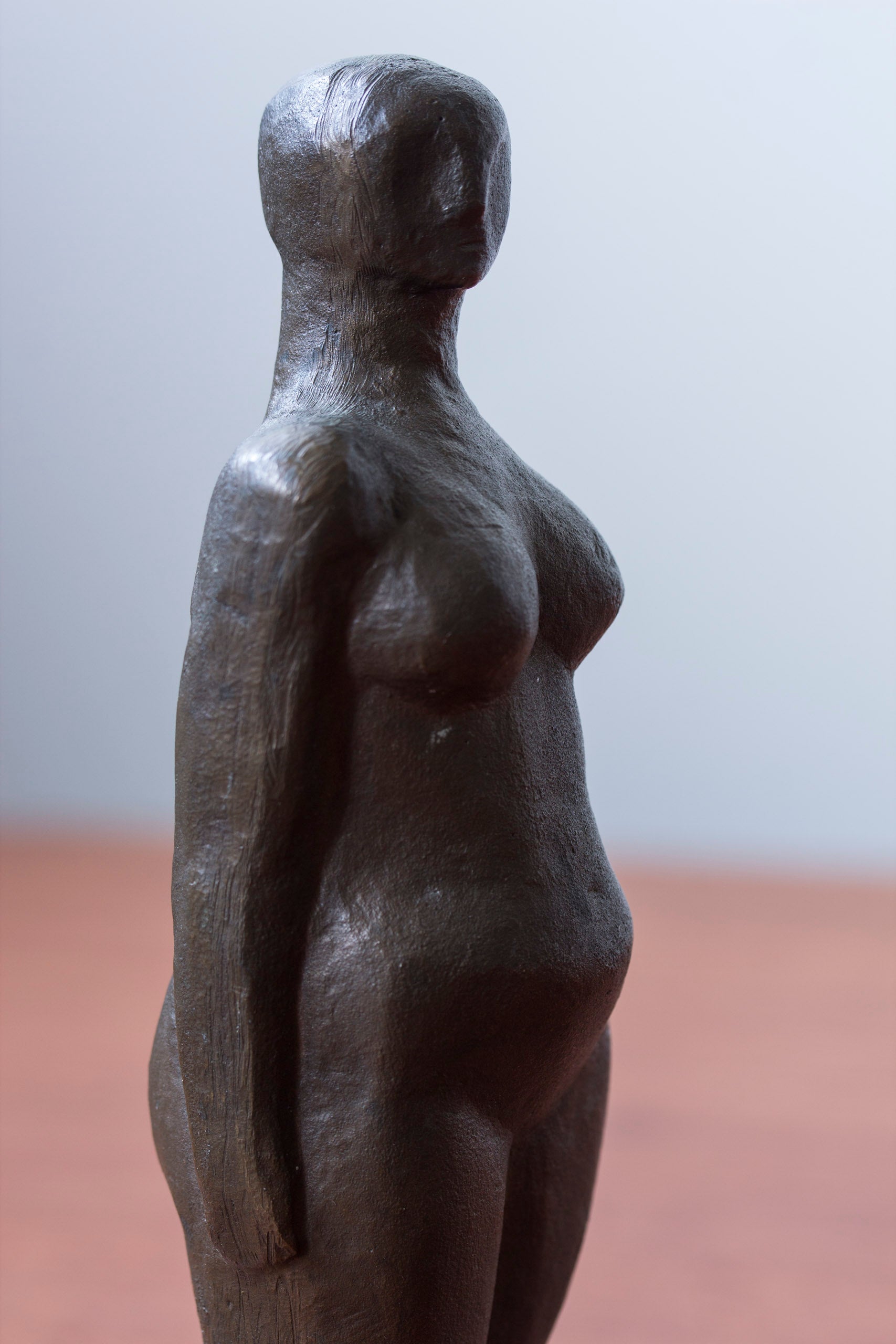 SOLD - "Belle femme" bronze sculpture