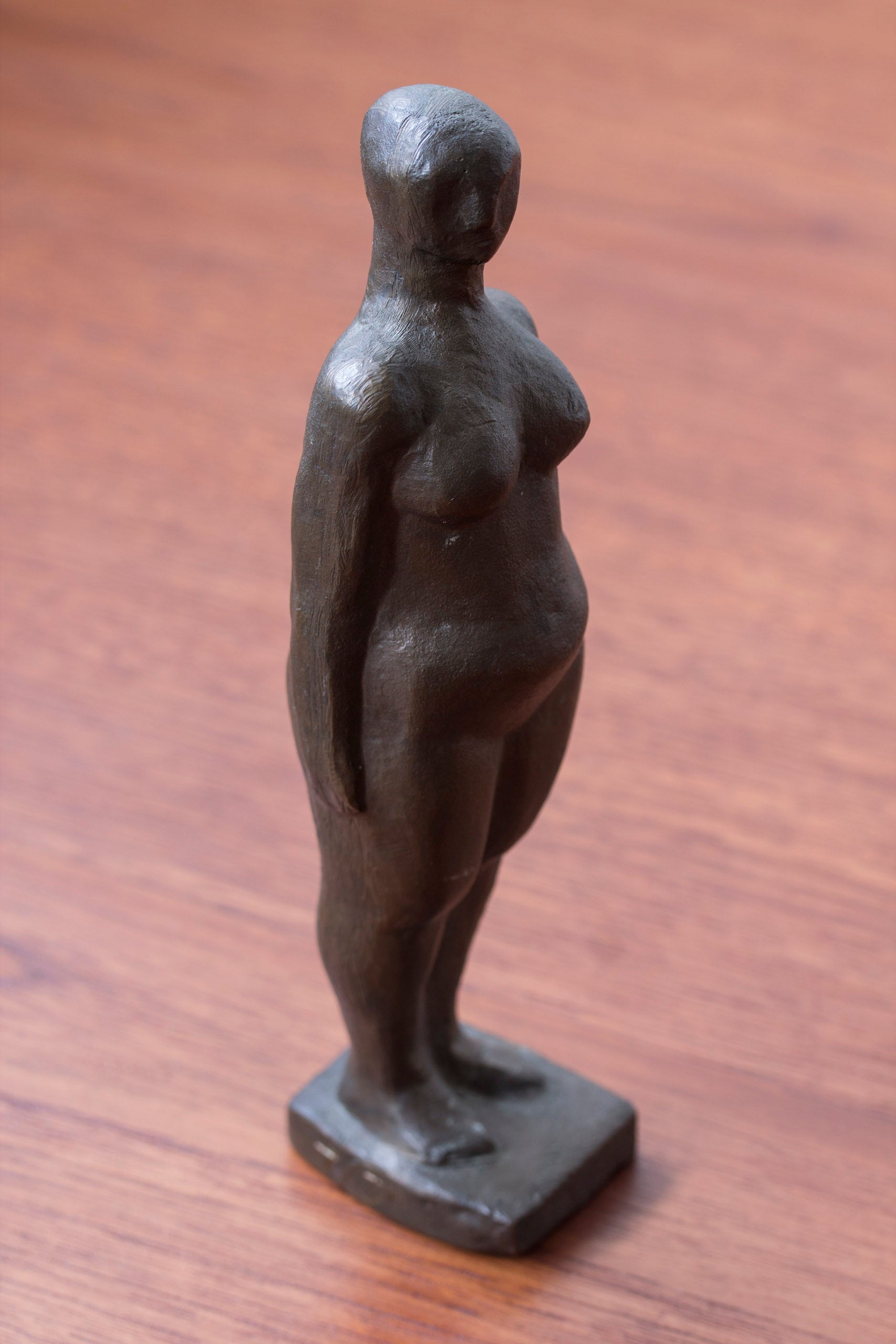 SOLD - "Belle femme" bronze sculpture