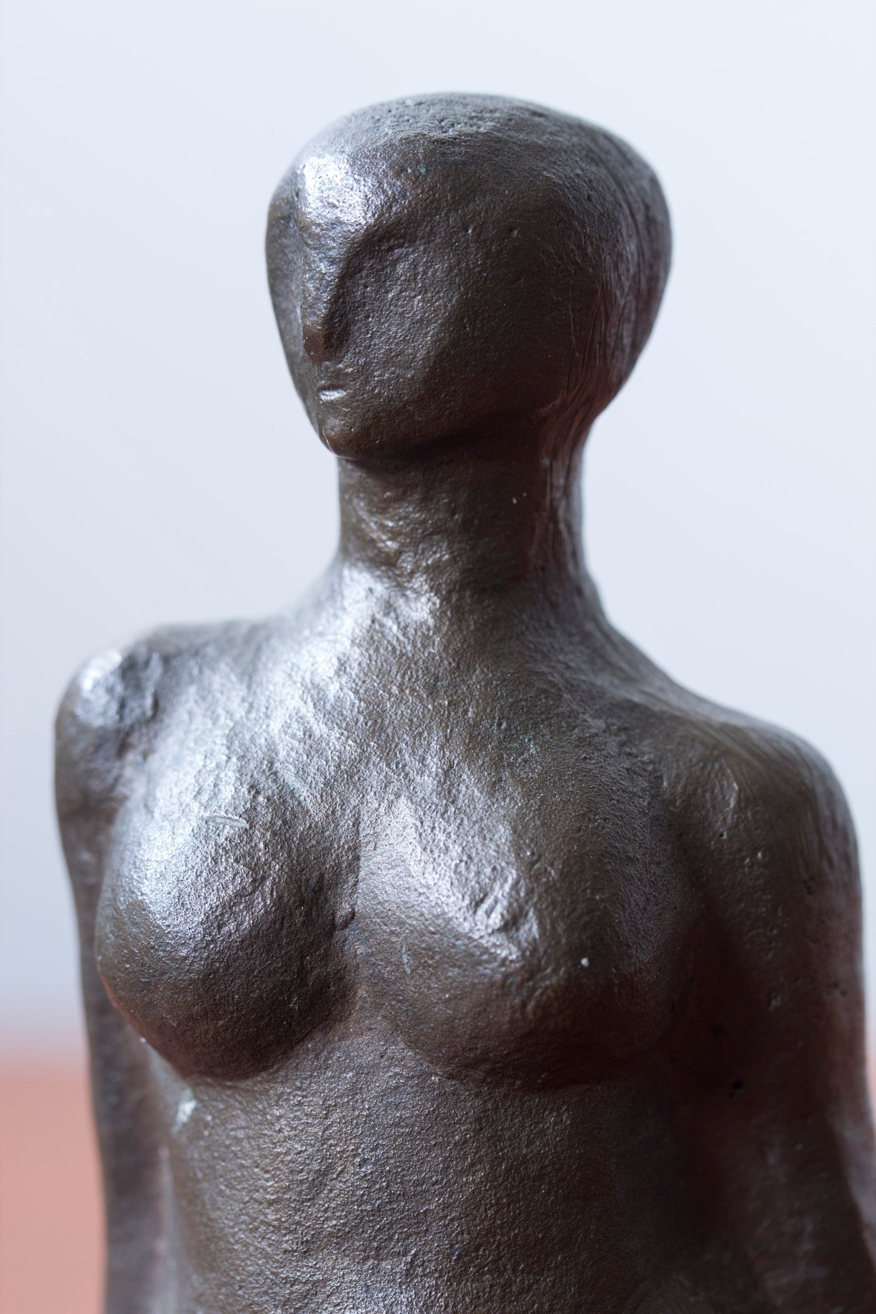 SOLD - "Belle femme" bronze sculpture