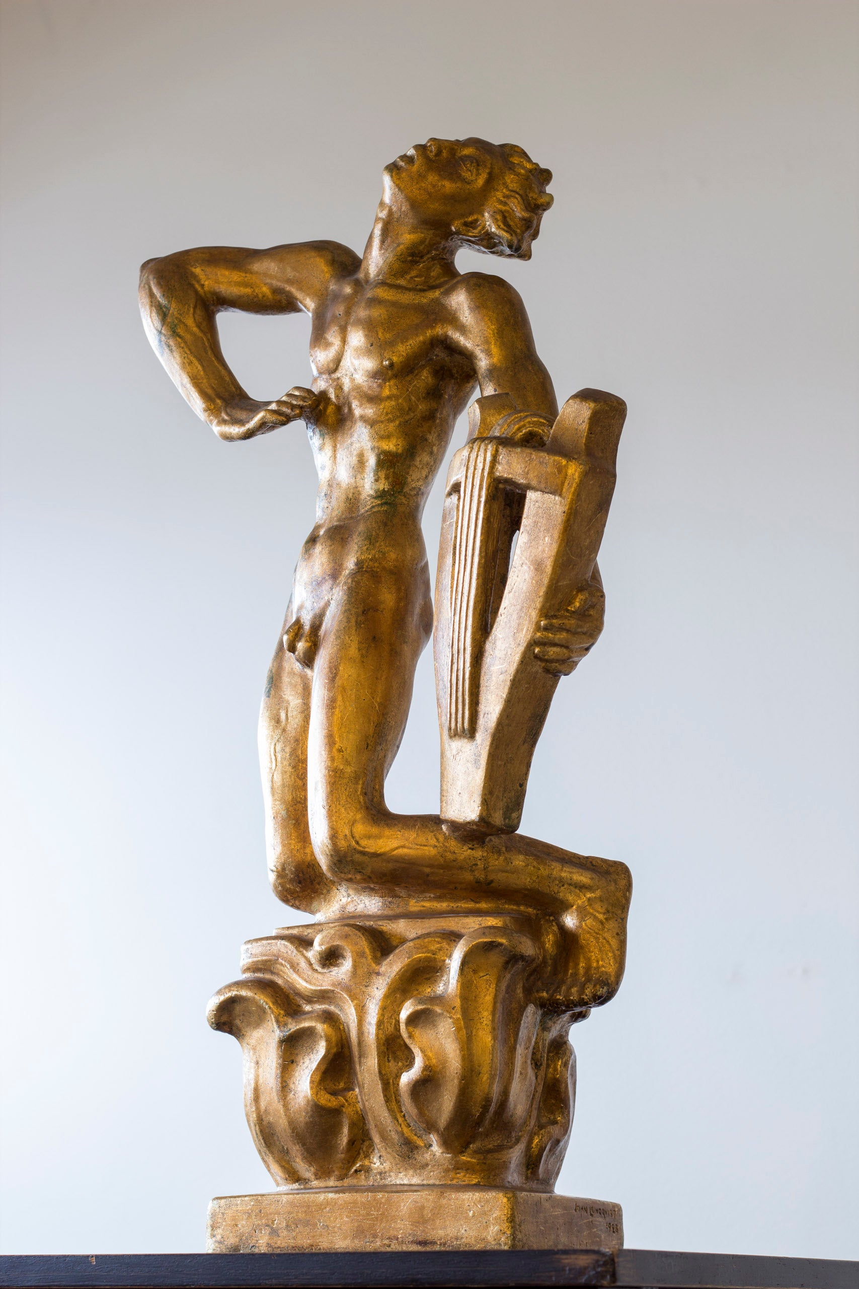 "Orpheus" sculpture by John Lundqvist 1928