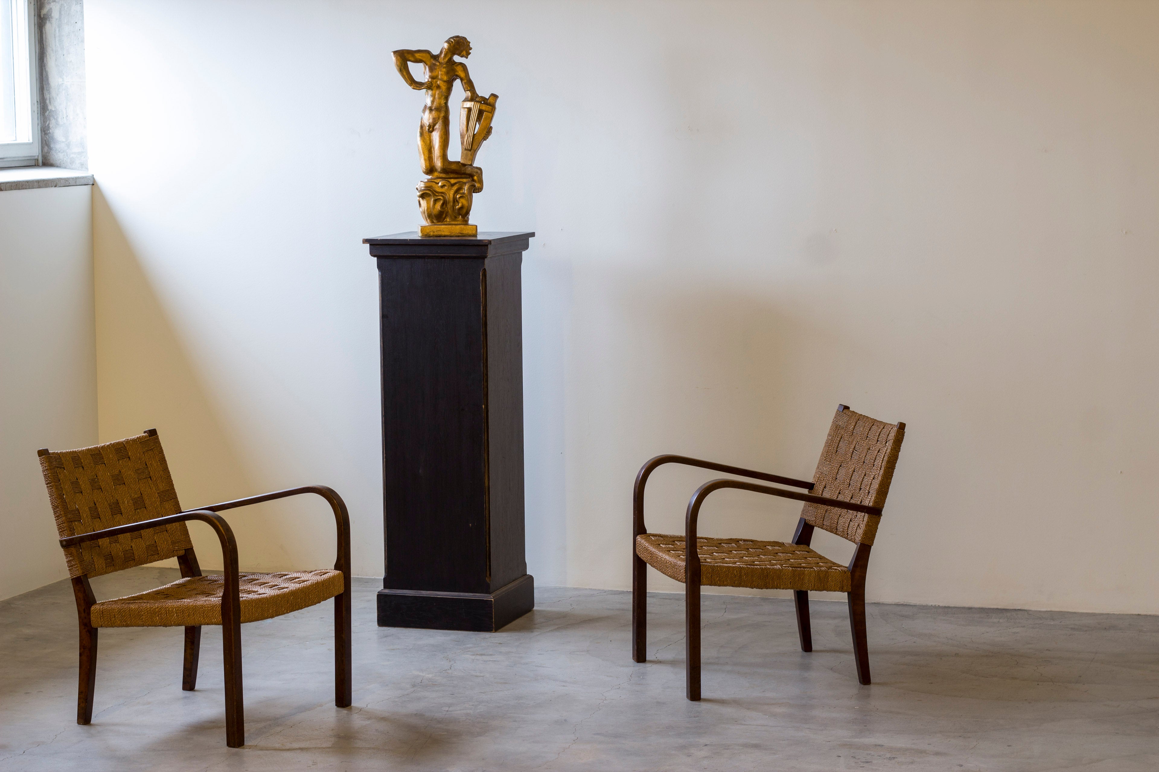 Lounge chairs by Axel Larsson for Gemla