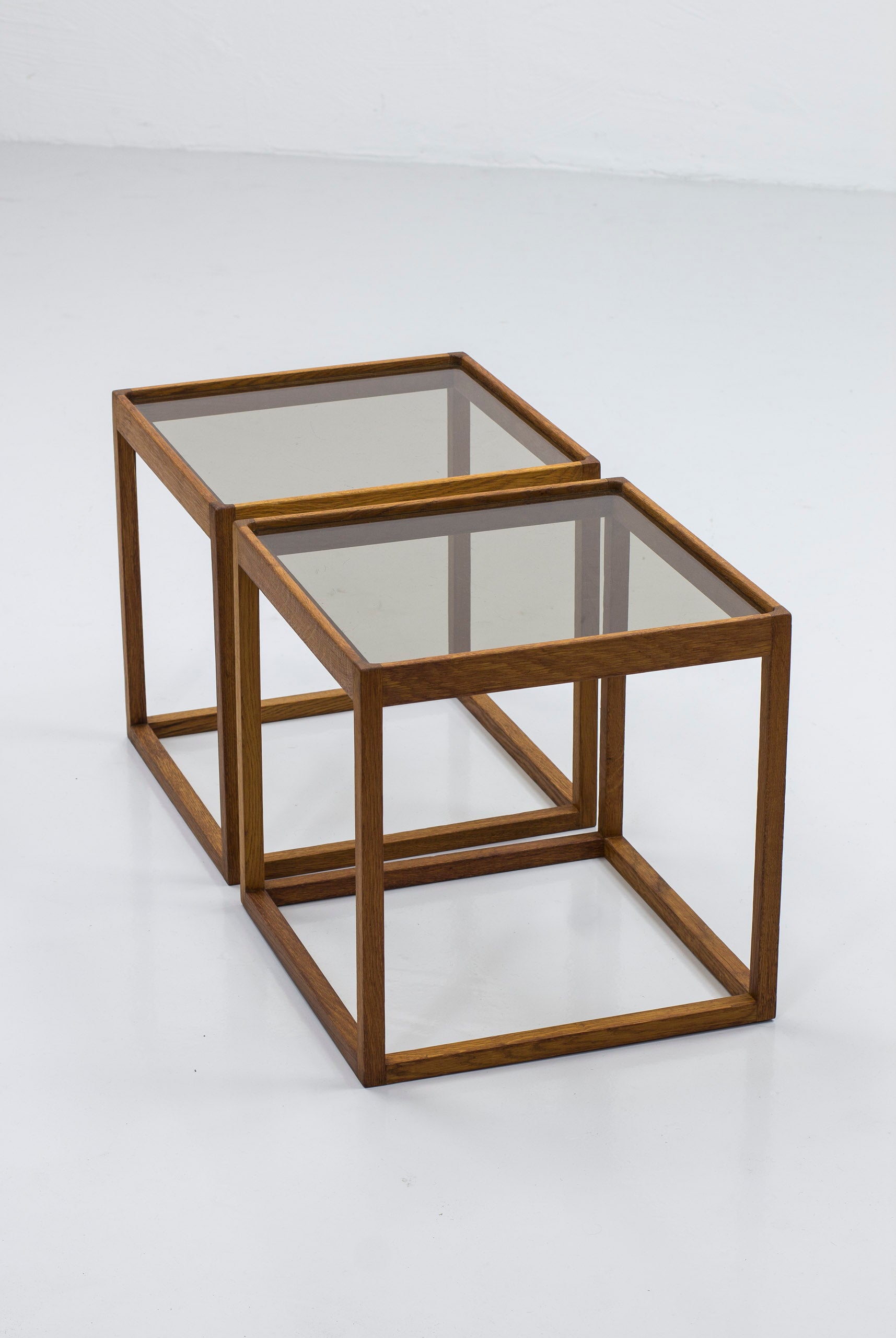 Cube tables by Kurt Østervig