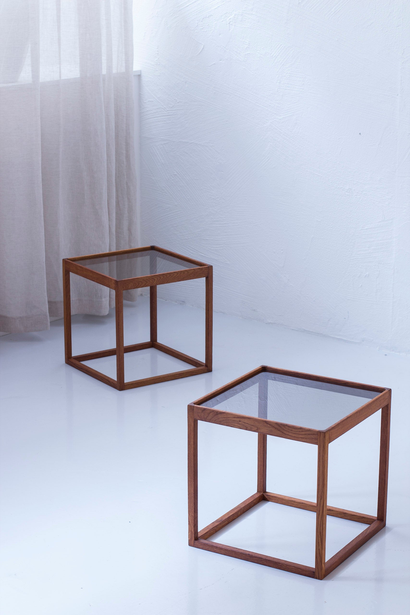 Cube tables by Kurt Østervig