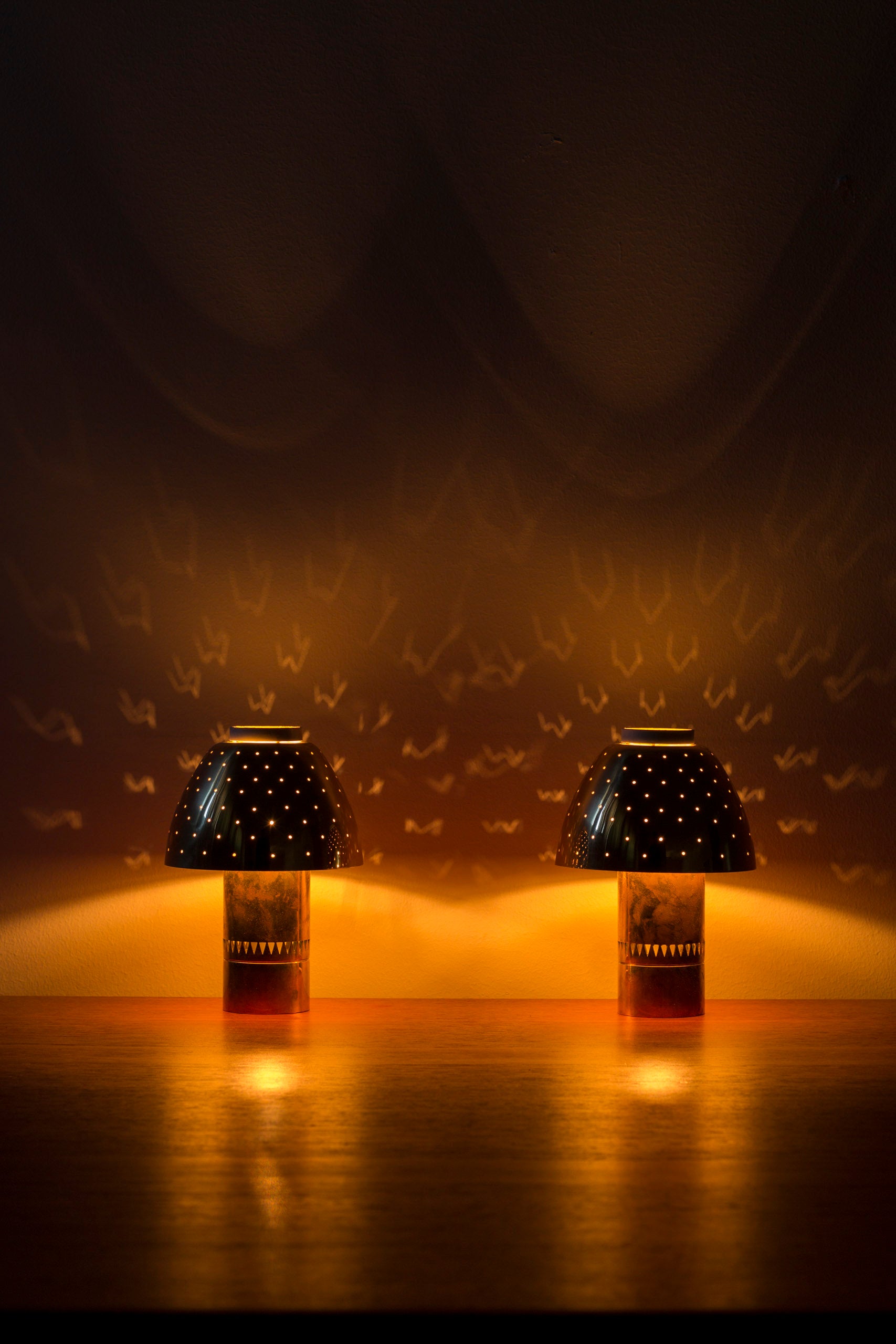 "Flora" table lamps by Hans-Agne Jakobsson