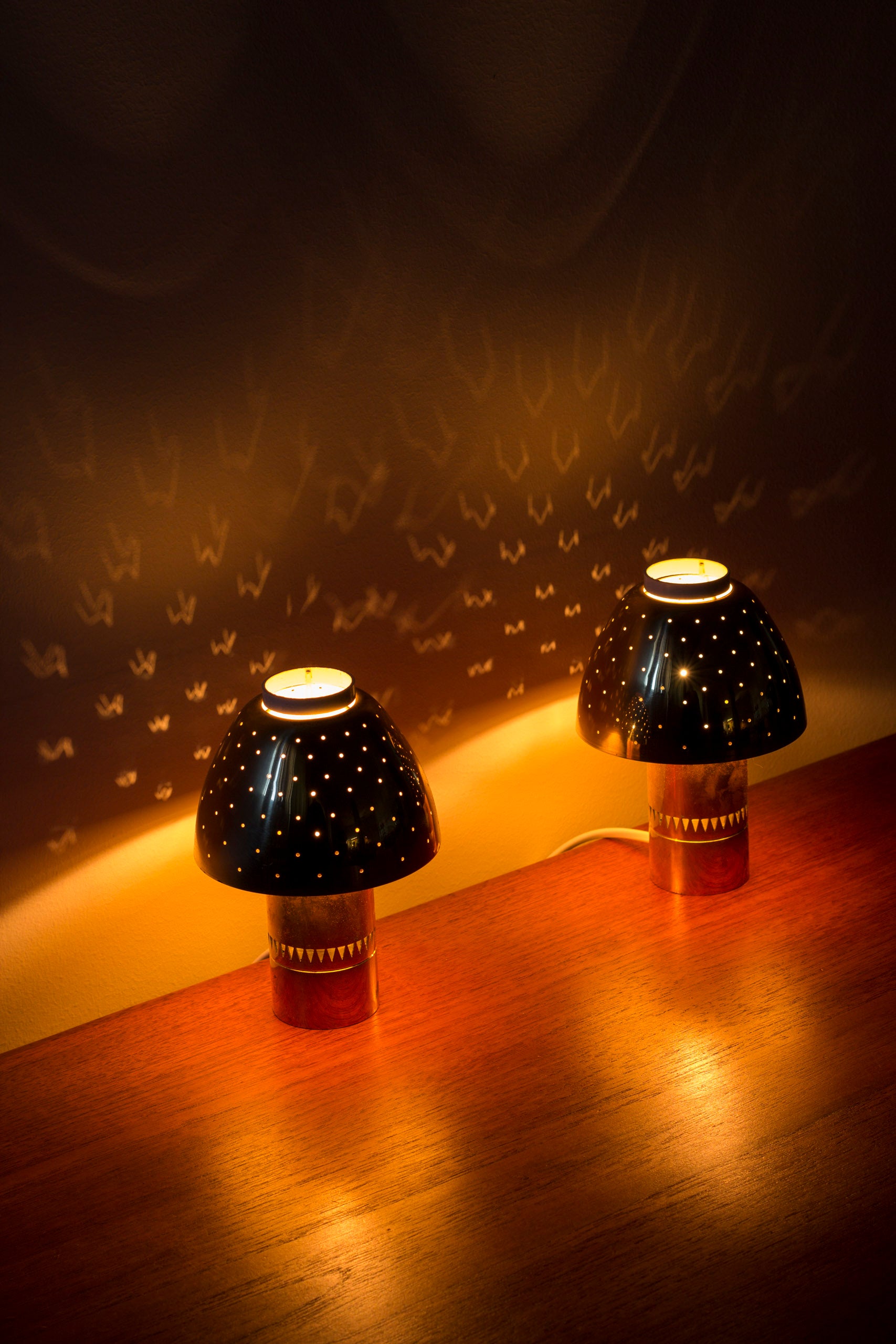 "Flora" table lamps by Hans-Agne Jakobsson