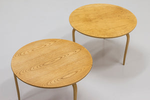 Burl birch "Annika" table by Mathsson