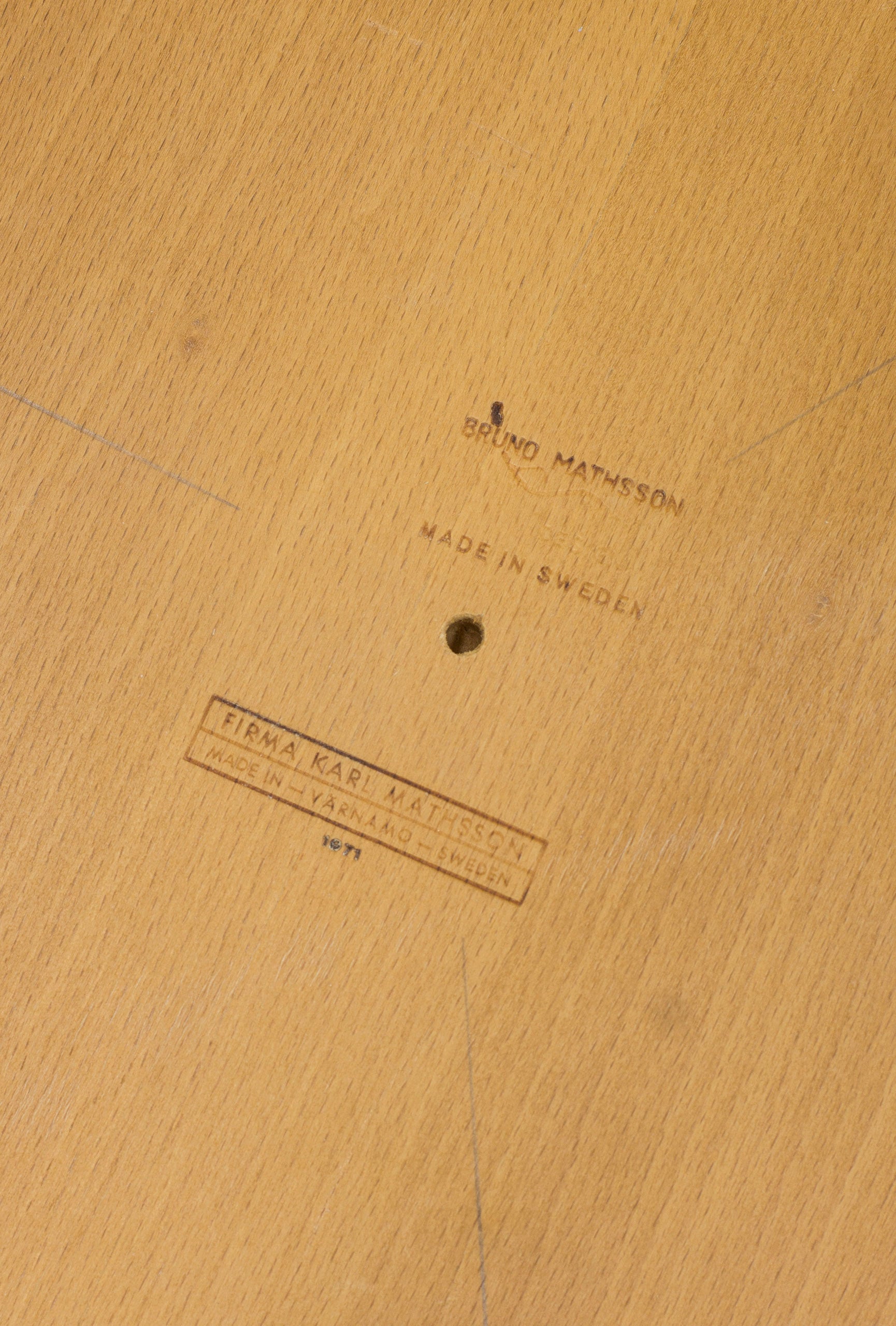 Ash "Annika" table by Mathsson