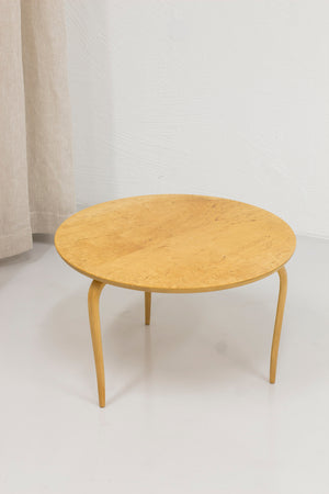 Burl birch "Annika" table by Mathsson