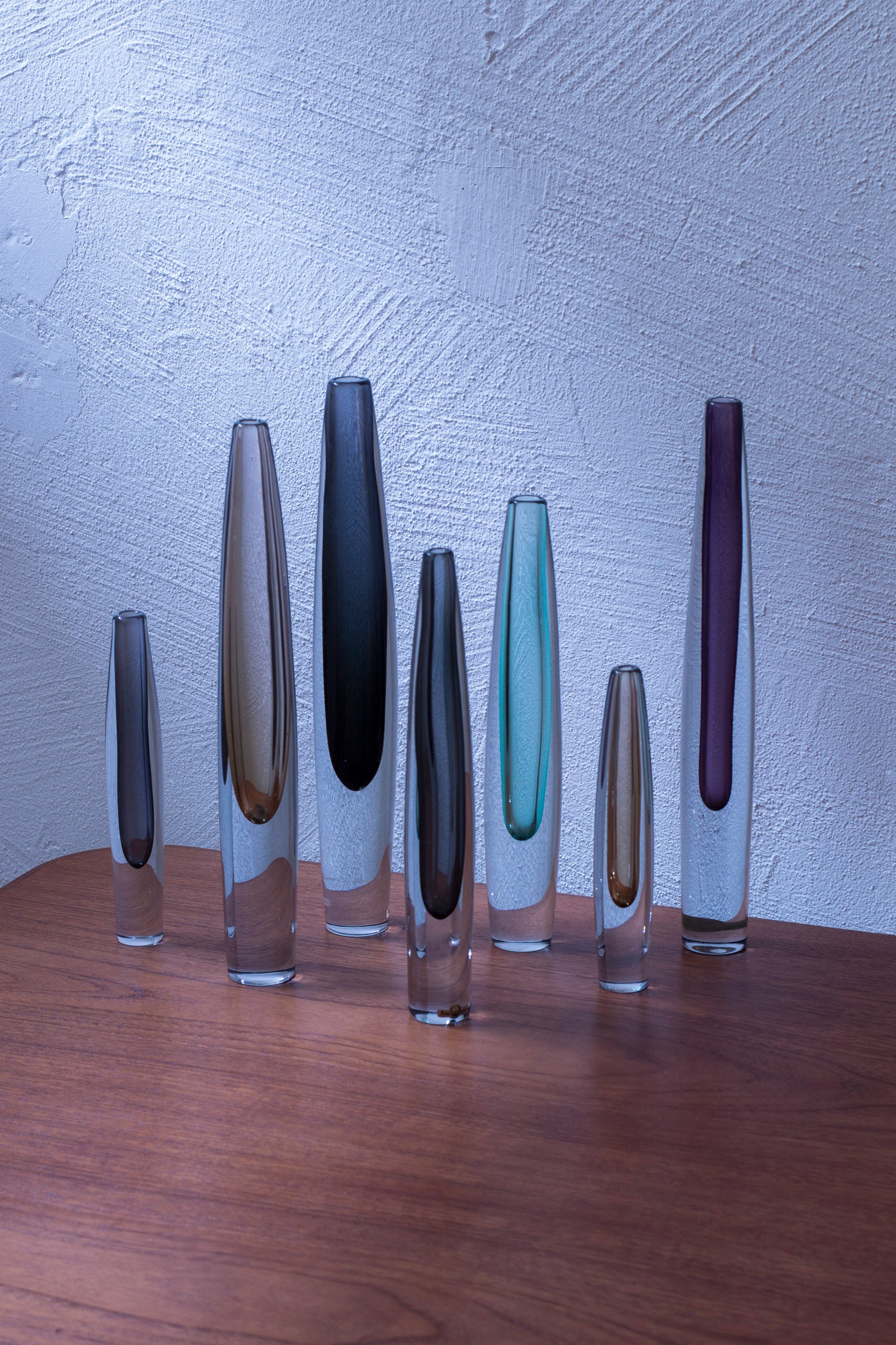 Sommerso vases by Nylund/Strömberg