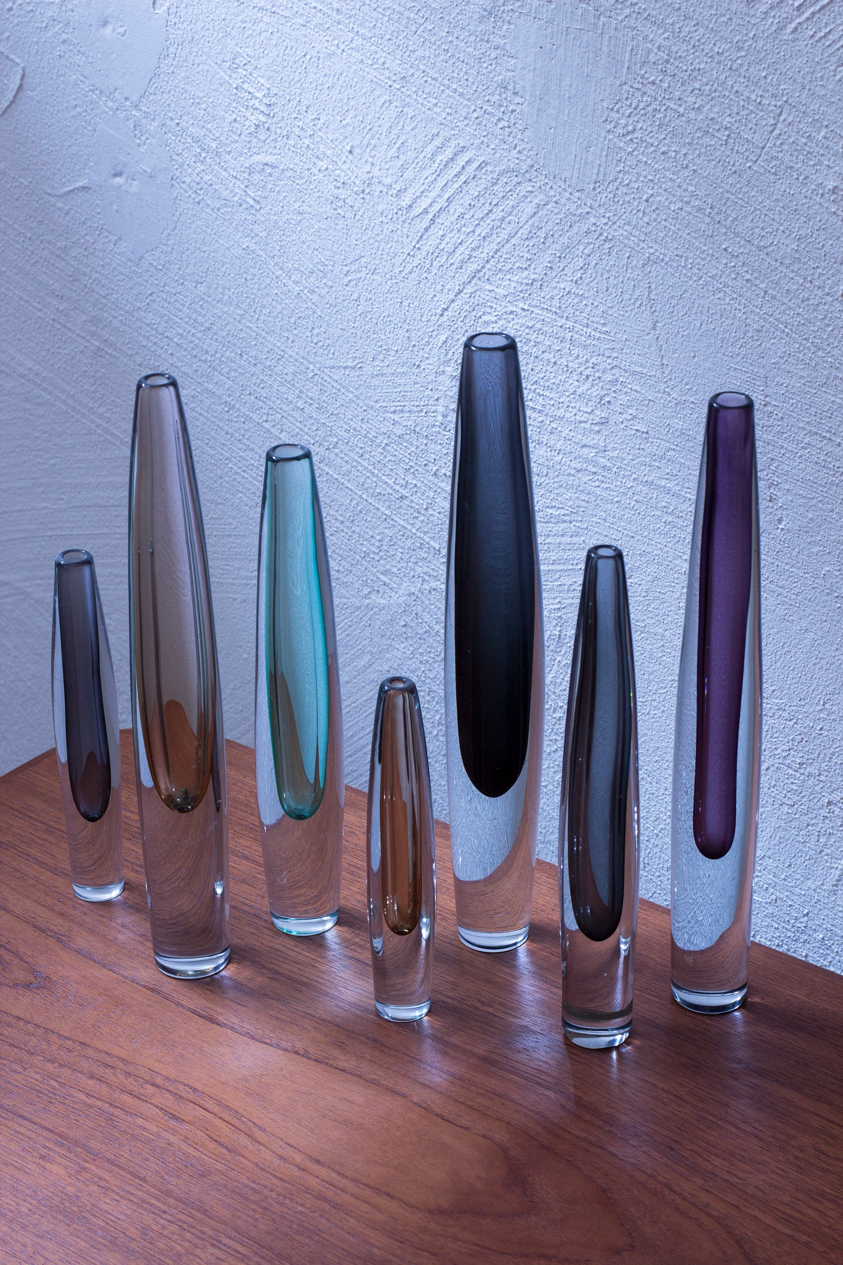 Sommerso vases by Nylund/Strömberg