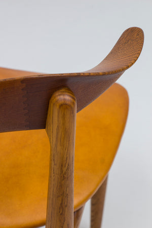 "Cow horn" chairs by Knud Faerch