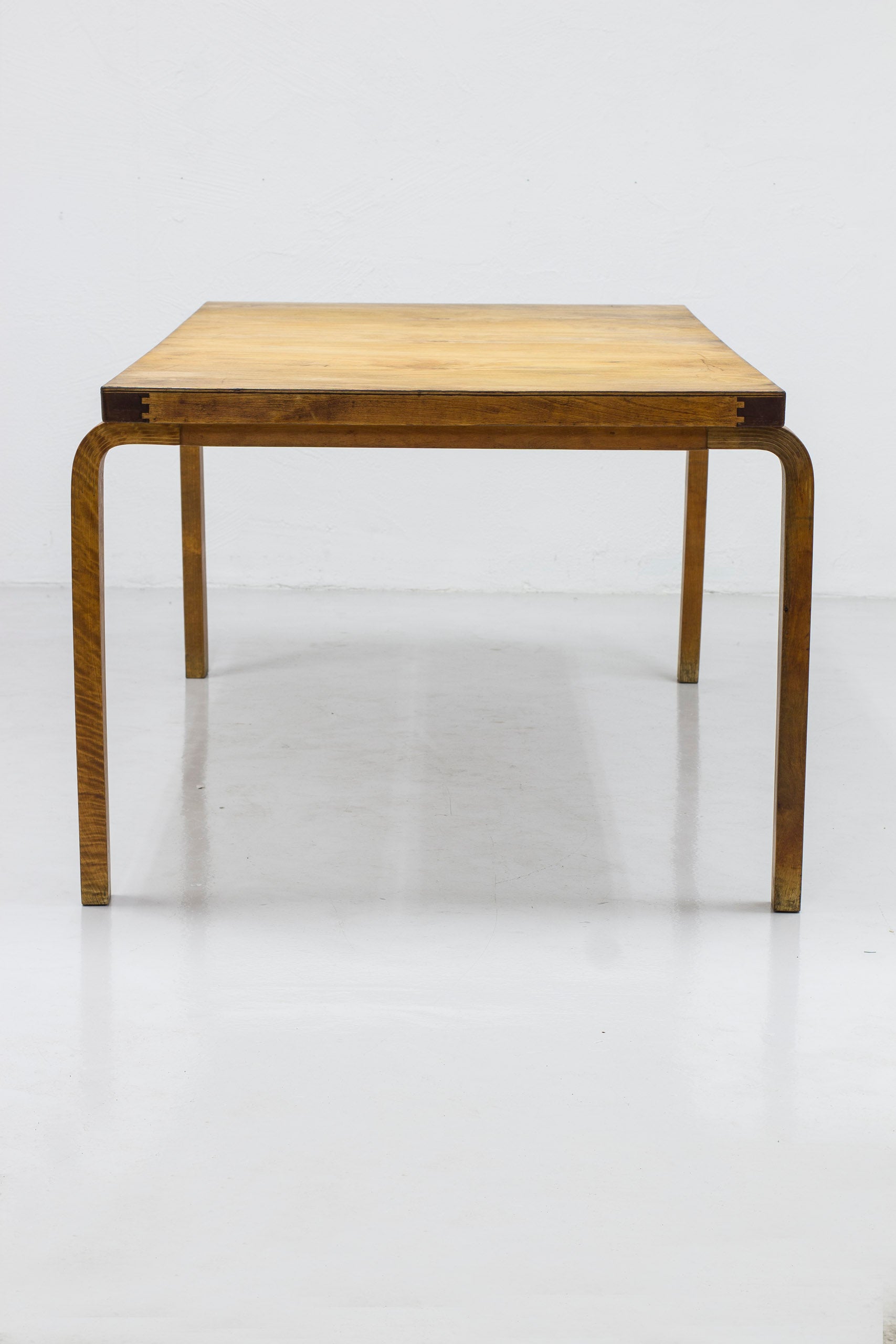 Early model 83 dining table by Aalto