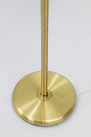 Swedish Modern floor lamp in brass