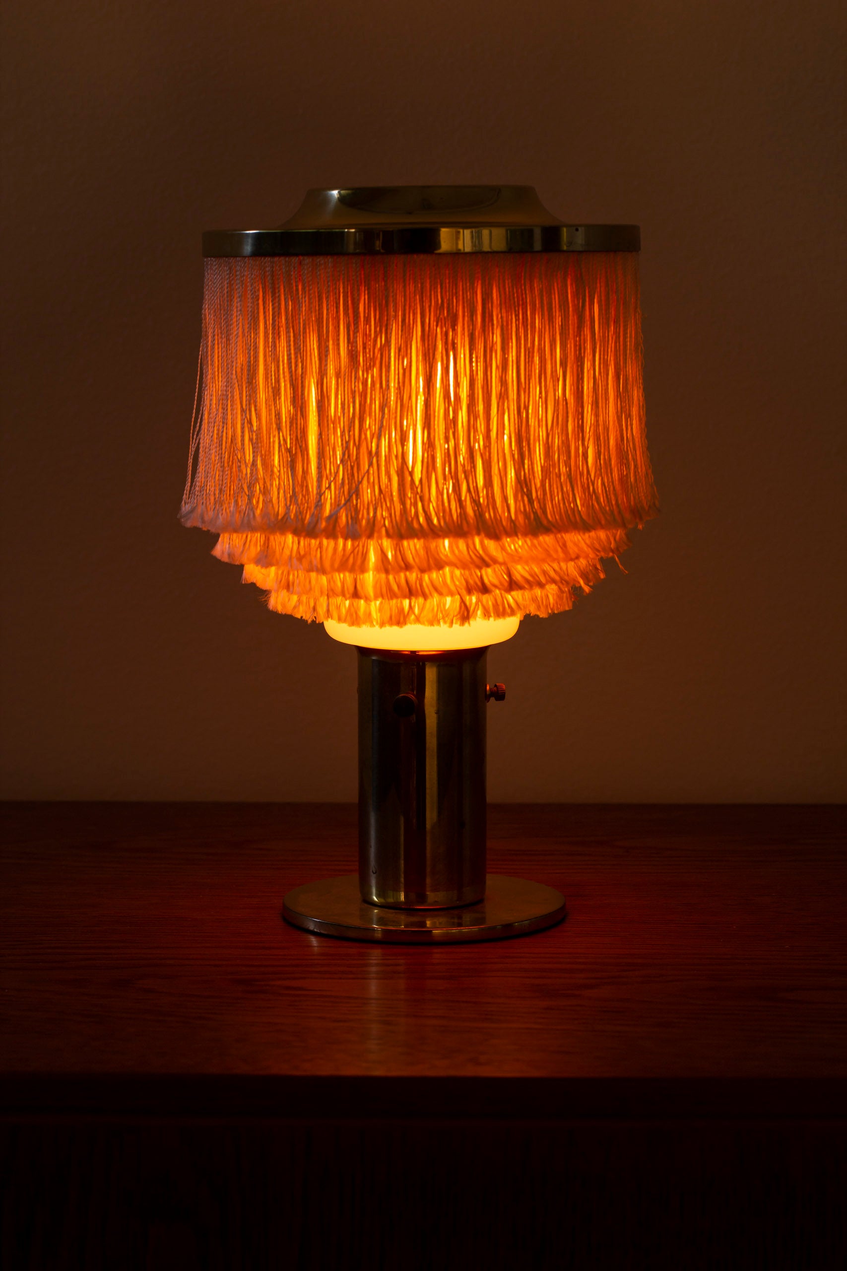 "Fringe"  B 145 table lamp by Hans Agne Jakobsson