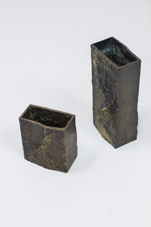 Bronze vases by Kaj Blomqvist
