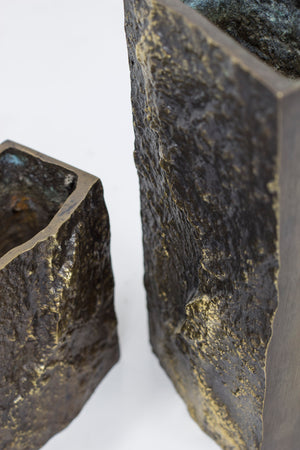 Bronze vases by Kaj Blomqvist