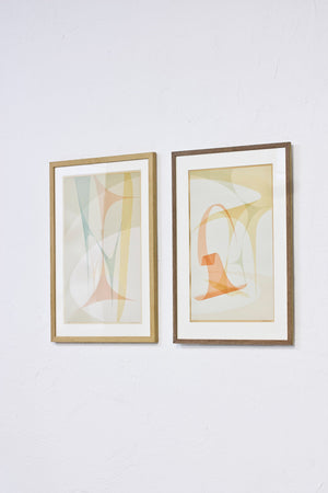 1950s litograph by Nils Nixon no. 1