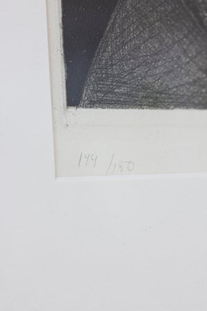 1950s etching by Pierre Olofsson