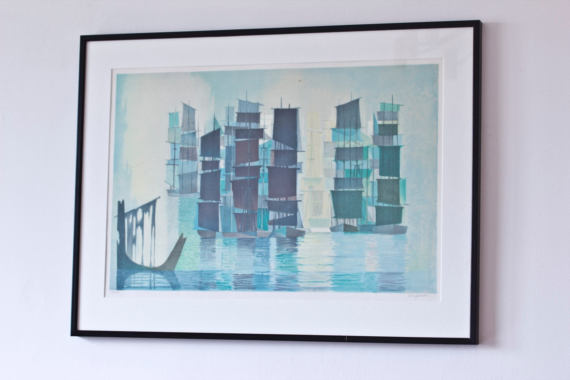 Lithograph by Sven Jonsson