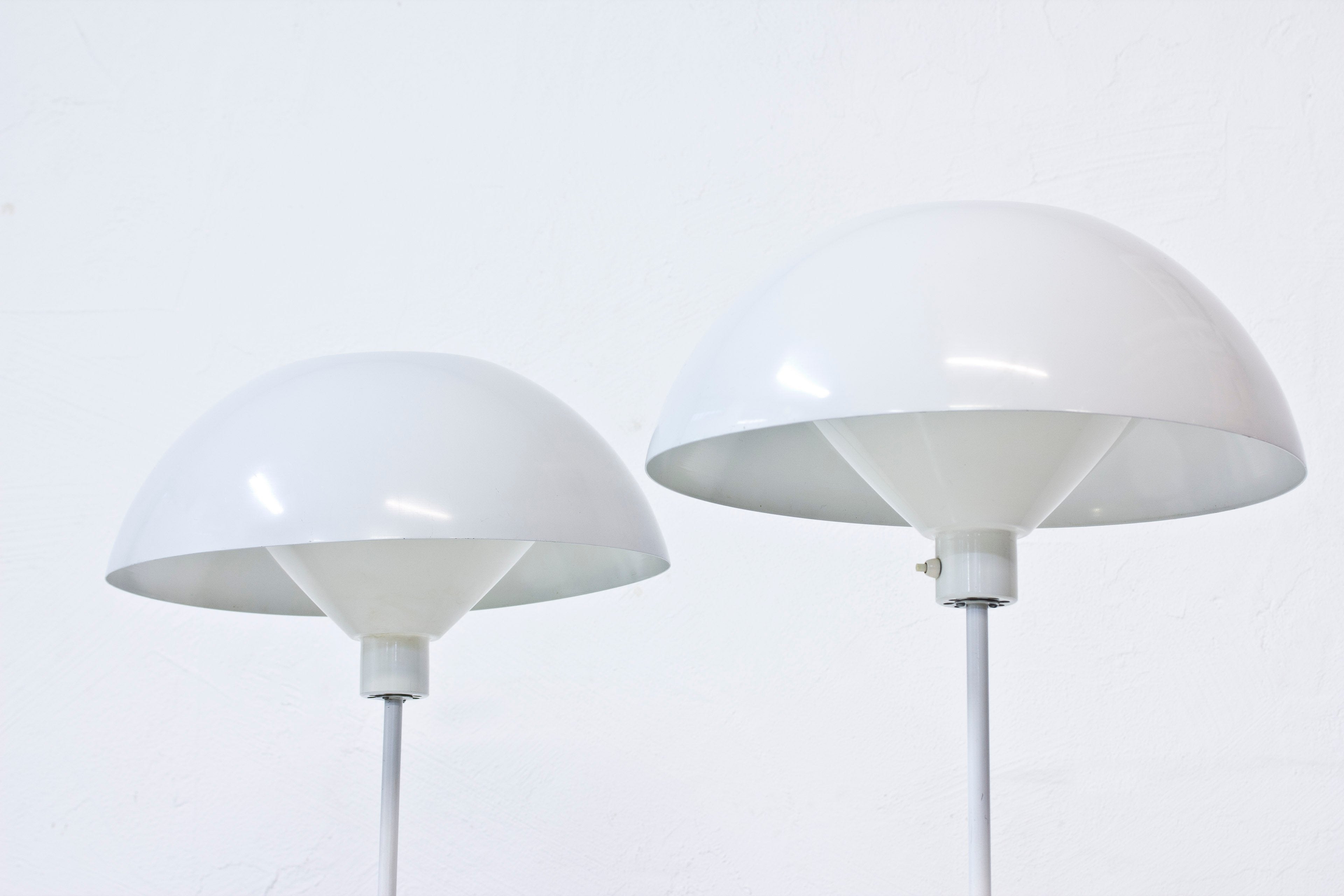 Rare pair of floor lamps by Hans Agne Jakobsson