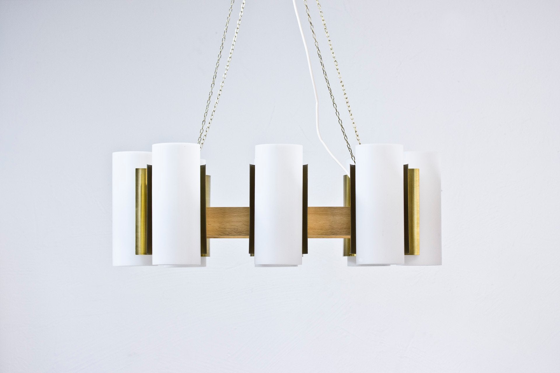 Set of unique 1950s chandeliers by Sten Carlquist
