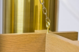 Set of unique 1950s chandeliers by Sten Carlquist