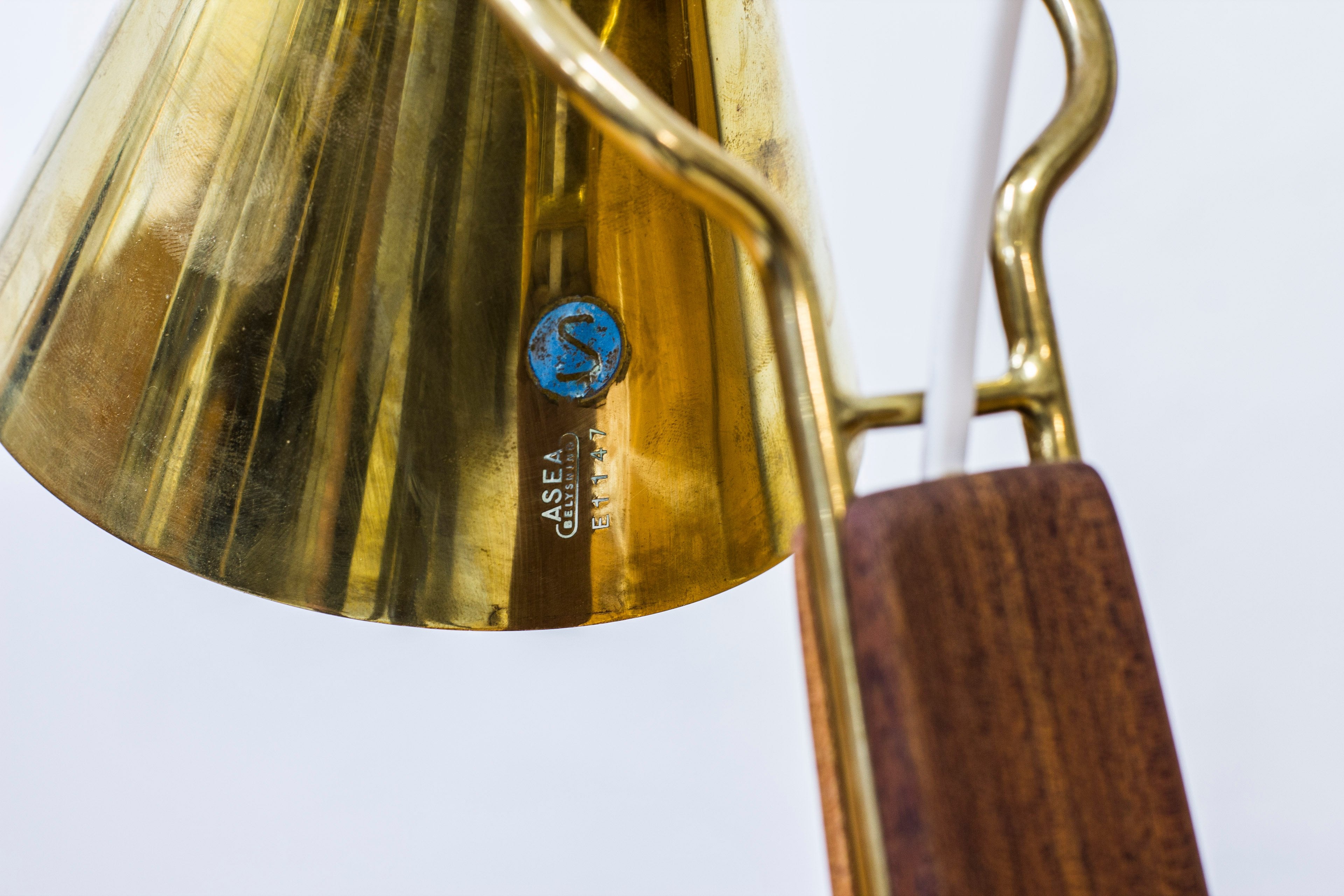 Pair of 1950s table lamps by Hans Bergström