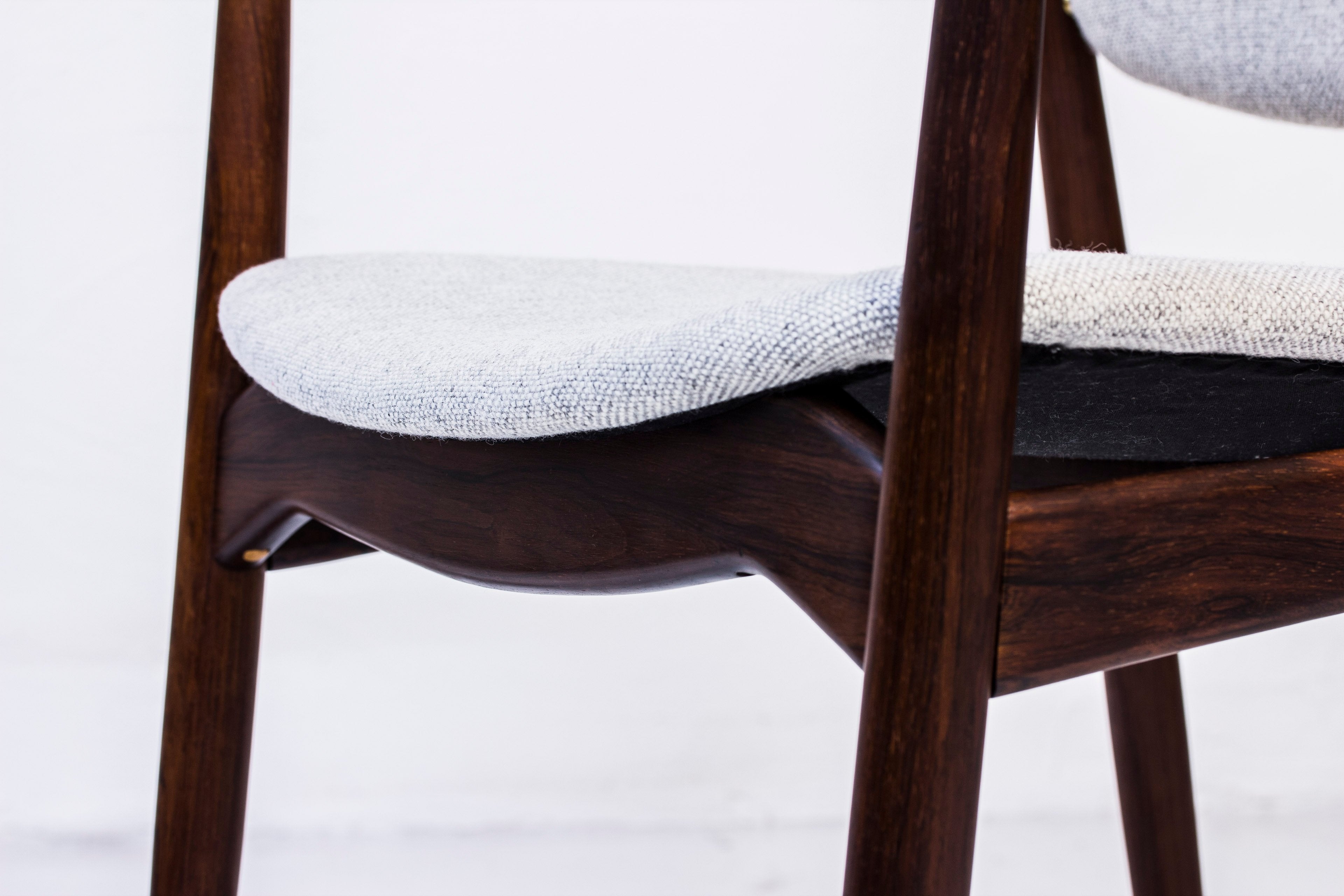 1950s Palisander Arm chair by Erik Buch