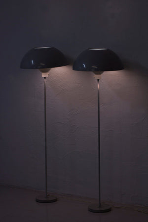 Rare pair of floor lamps by Hans Agne Jakobsson