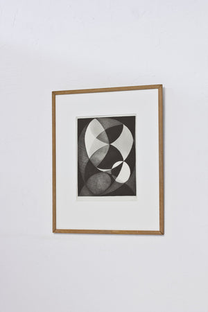 1950s etching by Pierre Olofsson