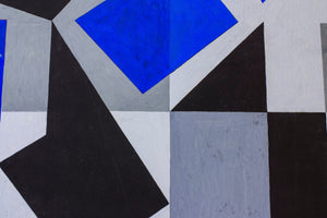 Gouache painting "Blue" by Tore Nyberg