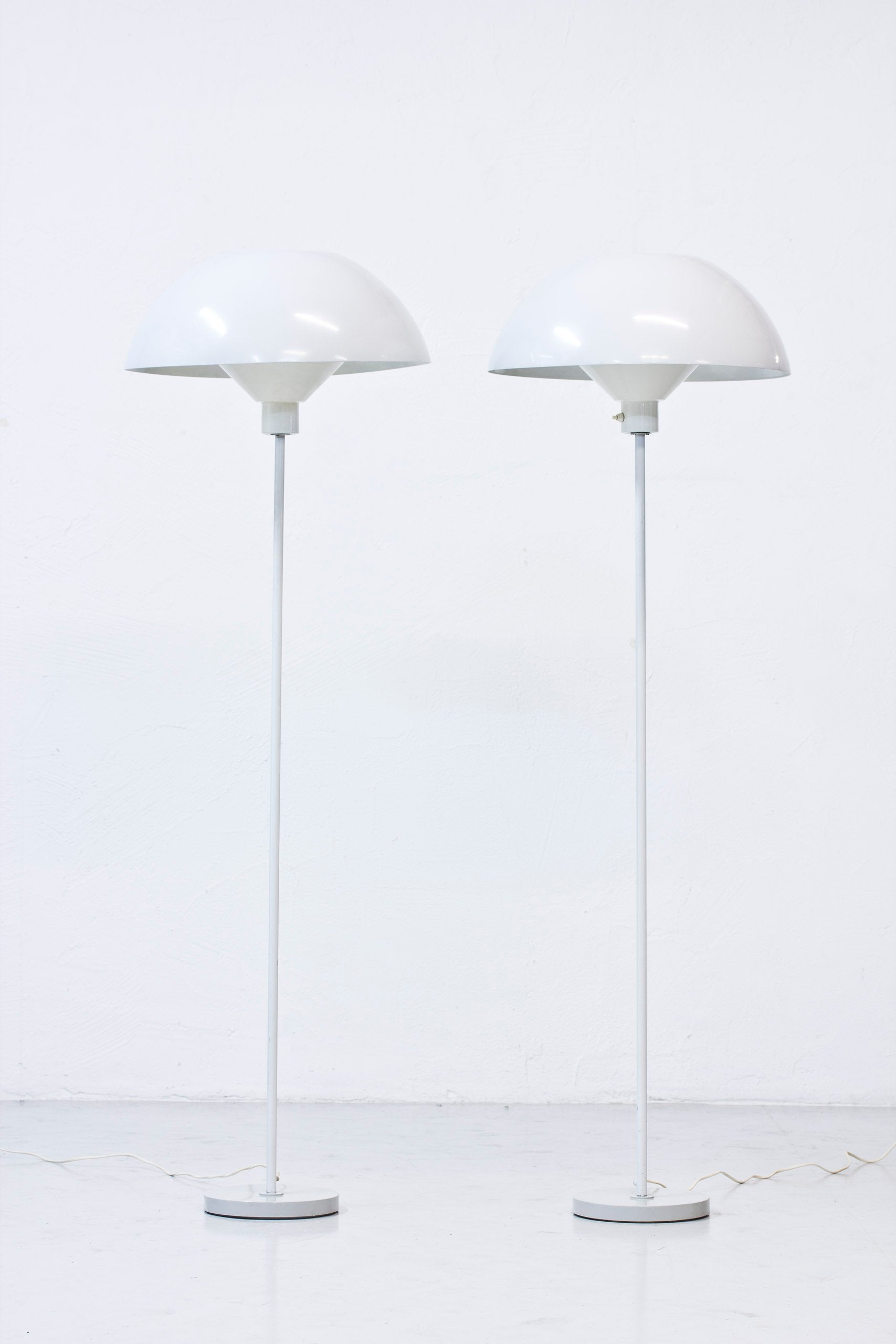 Rare pair of floor lamps by Hans Agne Jakobsson
