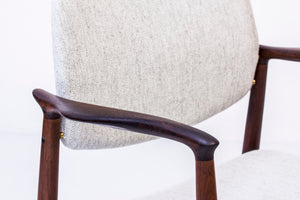 1950s Palisander Arm chair by Erik Buch