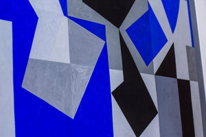 Gouache painting "Blue" by Tore Nyberg