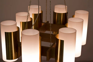 Set of unique 1950s chandeliers by Sten Carlquist