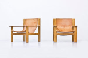 Rare Lounge Chairs By Bertil Fridhagen