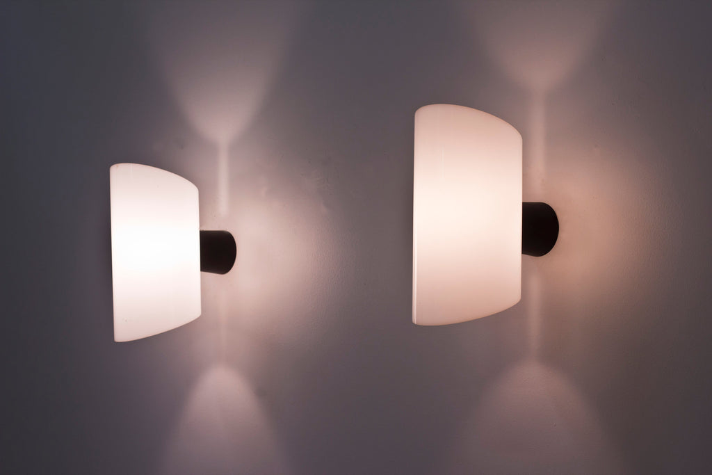 Wall lamps by Bo Råman for ASEA