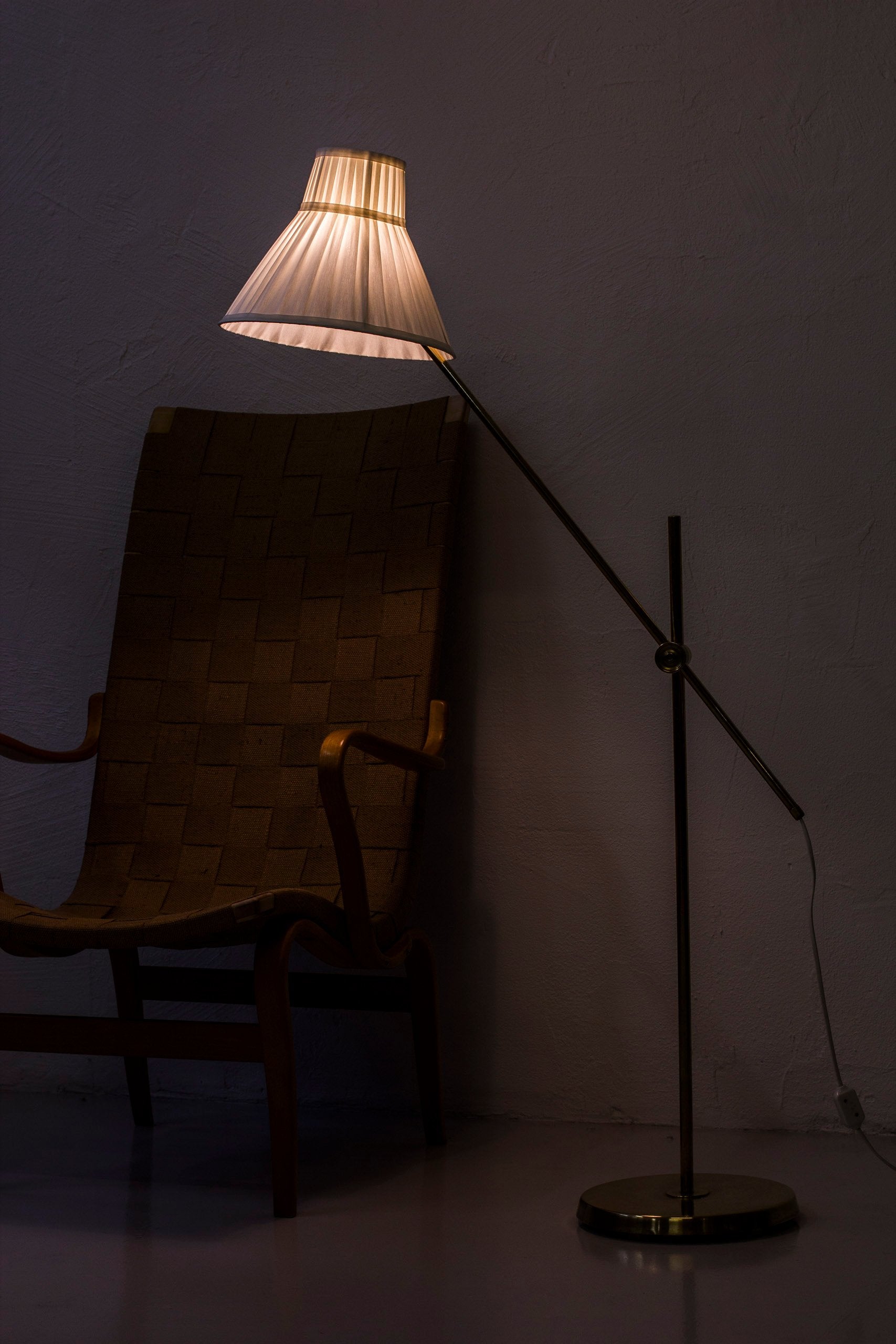 Floor lamp by Hans Bergström for ASEA