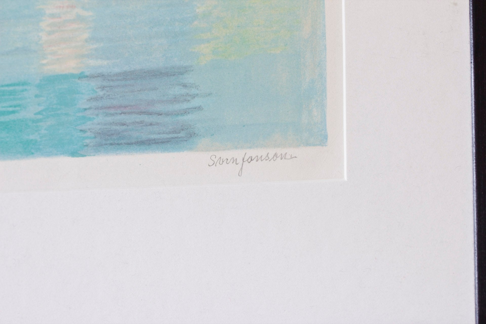 Lithograph by Sven Jonsson