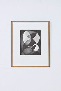 1950s etching by Pierre Olofsson