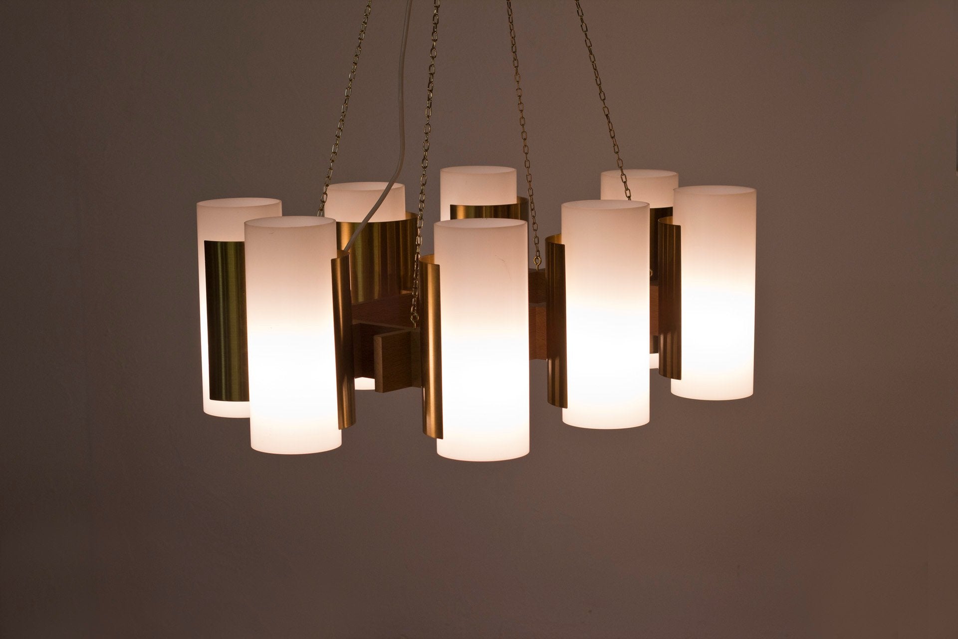 Set of unique 1950s chandeliers by Sten Carlquist