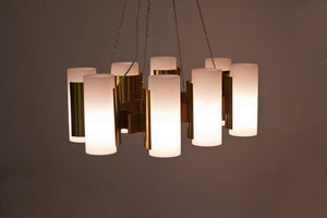 Set of unique 1950s chandeliers by Sten Carlquist